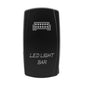1pc 5 Pin Marine Switch SPST Carling Switch Car Boat Truck Rocker Switch 12V 24V ON-OFF Blue LED Waterpoof