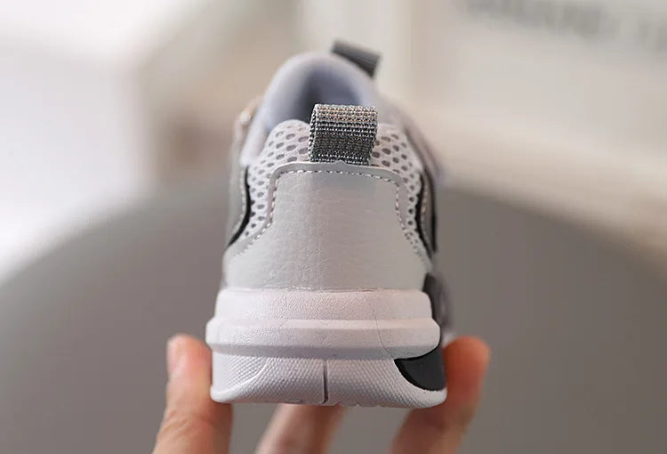 Sports Shoes Spring Flats for Boys Girls Soft Bottom Breathable Sneakers 1-6 Years Kids Outdoor Casual Shoes