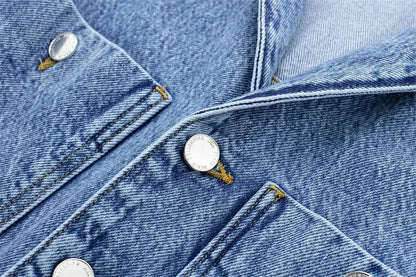 Streetwear Jeans Jumpsuits Fall Clothes 2024 Women Full Sleeve Long Pants Denim Rompers Playsuits One Pieces Set Overalls Outfit
