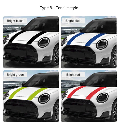 Car Engine Hood Vinyl Trunk Decal Stickers For Mini Cooper F56 F60 F55 F54 R56 R60 F65 F66 U25 J01 Countryman Car Accessories