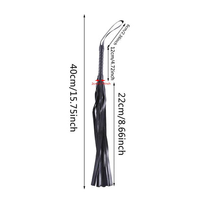 New Horsewhip Riding Sports Equipment Anti Slippery PU Leather Handle Horse Whip Racing Equestrian Tool
