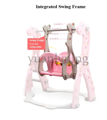 Multi-Function Children's Swing and Slide Set  Indoor Toddler Playground Home Children Activity Toy for Age 1-6