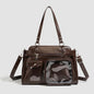 Japanese Itabag With Transparent Display Multi-pocket Shoulder Bag Fashion Tote Bag Jk Uniform Handbag Y2k Style Crossbody Bag