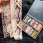 10Rolls Halloween  Flower Plaid Angel Marble  Bow Nail Foils Transfer Paper  Nail Art Stickers   Decal  Nails Decoration