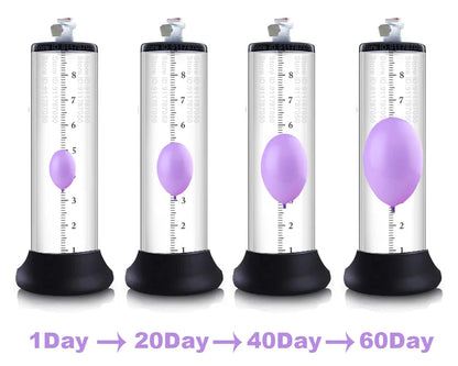 Acrylic Penis Pump Manual Penis Enlarger Sex Toy For Men Vacuum Pump Male Masturbation Penis Extender Trainer Adults Sex Product