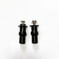 2pcs Expansion Screw Toilet Seat Top Fix Seat Hinge Hole Fixings Well Nut Screw Rubber Back To Wall Toilet Cover Accessories