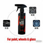 QIFENGHE Nano Crystal Plating – Ceramic Coating for Car Paint, Wheels & Glass, Ultra-Hydrophobic & Gloss Enhancement, Long-Lasti