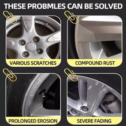 FARIENNE 30g Wheel Hub Scratch Repair Paste Waterproof Anti-Fouling Alloy Rim Refurbishment Cream For Car Wheel Scratch Removal