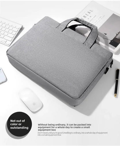 Laptop Bag Sleeve Case Shoulder HandBag Notebook Pouch Briefcases for 14 15 17 Inch Macbook Air Pro HP Huawei Asus Dell Xiaomi