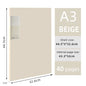 A3 Side-Entry Art Portfolio for Students - Painting Folder, Poster, Sketch Paper, Insert Pockets, Certificate Holder 20-60Pages