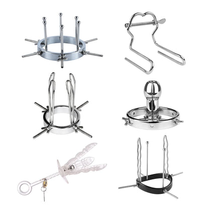 1pcs, Adjustable Huge Stainless Steel Anal Dilator Metal Vaginal Speculum Fisting Vaginal Dilator Anal Training  Adult Sex Toys