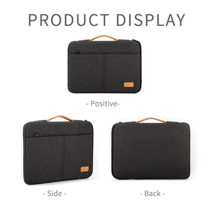 Laptop Sleeve Bag 14 15.6 Inch Notebook Pouch For Macbook HP Dell Acer Shockproof Computer Briefcase Travel Business Men Case