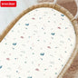 Cartoon Printed Crib Sheet Set Baby Bedding Toddler Mattress & Changing Pad Cover Polyester Cotton Fitted Bassinet Sheets