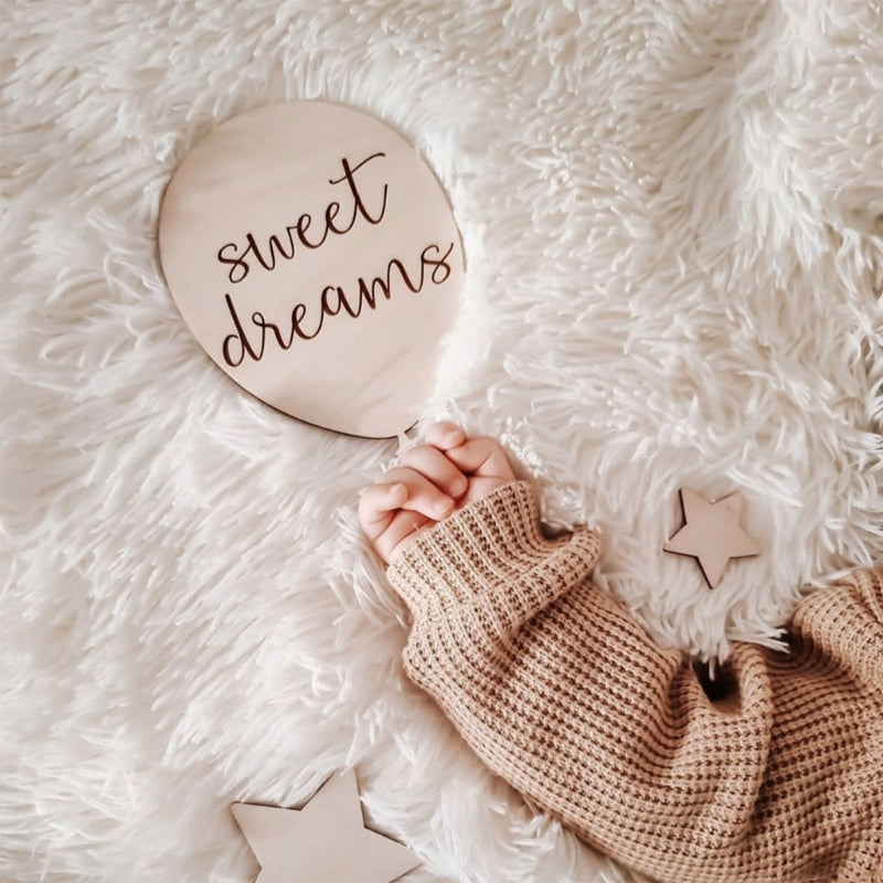 Baby Wooden Balloon Milestone Newborn Birth 1-12 Month Card Birthday Gift Toddler Wooden Commemorativenir Photography Prop Toy