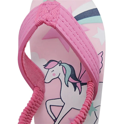 Children Flip Flops Shoes Cartoon Summer EVA Soft Sole Indoor Bathing Anti Fall Girls and Boys Sandals Beach and Pool Slippers