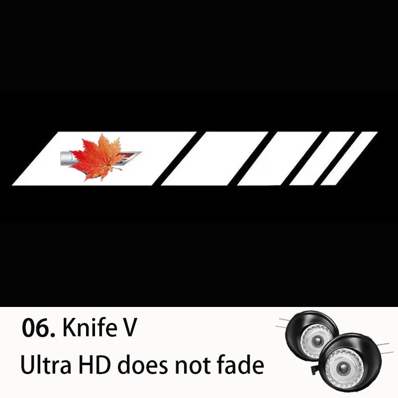 Suitable for Cadillac CT4/CT5/CT6/ATS/CTS/ Escalade rearview mirror welcome carpet light projection