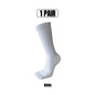 1/5 Pairs Men's Toe Socks Long Compression Sweat-Absorbing Fitness Marathon Hiking Outdoor Basketball Five Finger Sport Socks