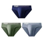 3 Pcs/Lot Men's Letter Briefs Underwear Comfortable Panties Shorts Sexy Gifts for Man Underpants