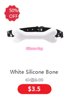 Dog Cosplay Costumes of Leather Restraints Collar and Half Face Mask with Fetish Gloves for Couples Bdsm Slave Bondage Flirting