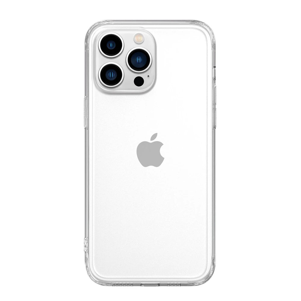 Slim Clear Silicone Bumper Frame For iphone 16 Pro Max 15 14 13 12 Mini Soft TPU Anti-Knock Protective Phone Case