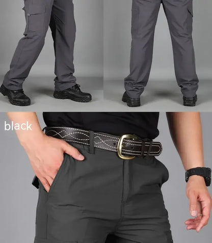 Asian Size Work Pants Men Man Pants Cargo Pants Span Work Clothes Men's Cargo Pants Cargo Pants Man Men's Cargo Pants for Summer