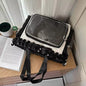 New Y2K Cute Japanese Ita Bag Lolita Girl Transparent Shoulder Tote Bag Large Capacity Crossbody Casual Bag DIY Display Handbags
