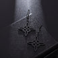 Witch Knot Cuff Bracelet Stainless Steel Pagan Witchcraft Symbol Magic Knot Good Luck Amulet Bangls Celtic Knot Jewelry