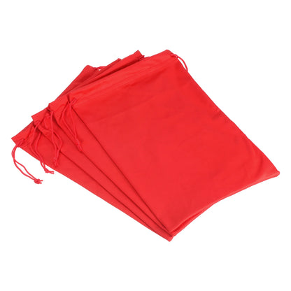 4pcs Ski Goggle Bag Microfiber Snow Goggles Case Cover Soft Storage Sleeve Drawstring Pouch for Sunglasses Glasses Eyeglasses