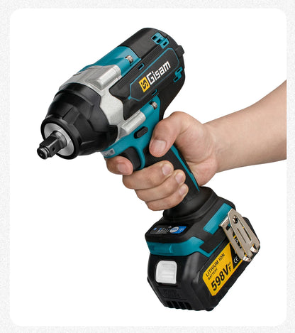 1800N.M Torque Brushless Electric Impact Wrench 1/2 inch Lithium-Ion Battery Cordless Wrench Tools For Makita 18V Battery Pin