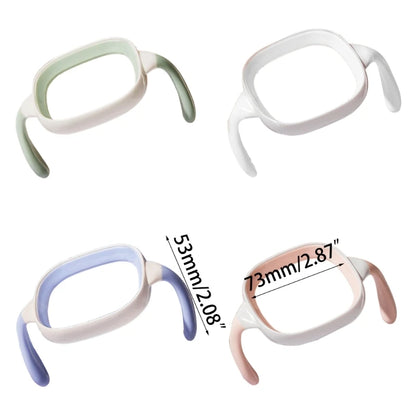 Classic Feeding Bottle Handles Soft Compatible Silicone Baby Nursing Bottles Handles Easy to Carry Handles for Hegen Bottle Size