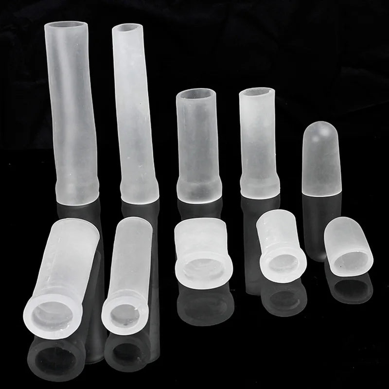 Accessories for Penis Pump Male Masturbators Sleeve Replacement Glans Protector for Penile Extender Stretcher Clamping Kit