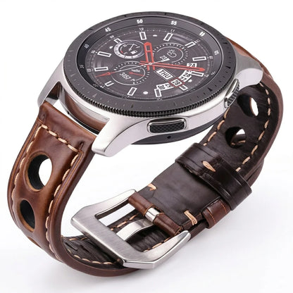 Cowhide Watch Strap Bracelet Vintage Genuine Leather 20mm 22mm 24mm Watchband Women Men Fashion Watch Band Belt With Pin Buckle