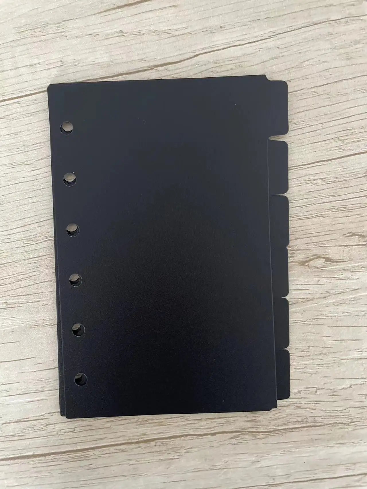 A5 A6 A7 Pink Black  Index Divider Cute 6 Holes For Binder Planner Notebook Stationery Notebook Paper Divider Accessories