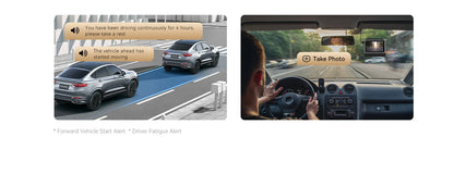 DDPAI 4K Dash Cam Z60 Pro HDR Support Front and Rear Interior Car Camera SONY STARVIS2 678 Sensor 5GHz Wi-Fi GPS ADAS 4G Car DVR