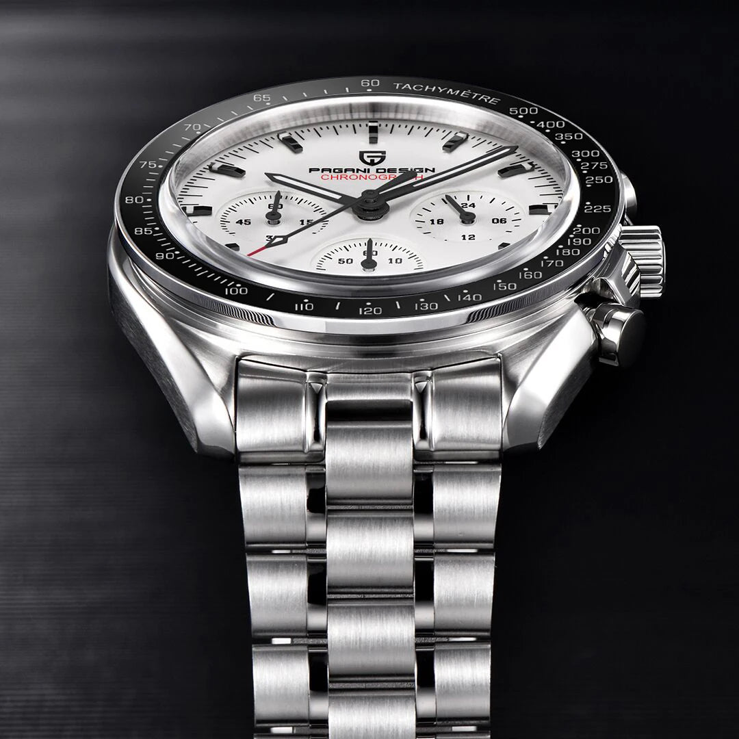 PAGANI DESIGN 2026 New Men's Watches Top Luxury Quartz Watch For Men Auto Date Speed Chronograph AR Sapphire Mirror Wrist Watch