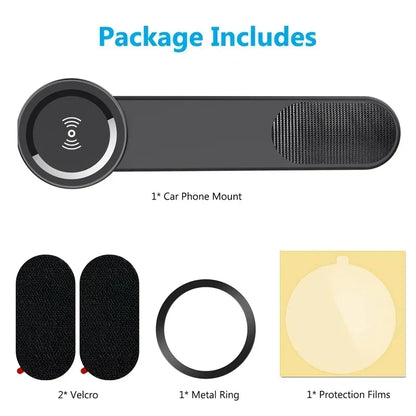 Magnetic Car Phone Holder Mount Magnet Mobile Car Bracket Dashboard Stand Support In Car For Macsafe iPhone 15 14 13 12 Pro Max