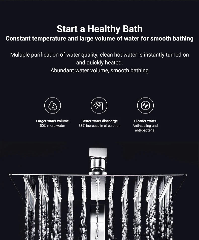 DIVEDEER LPG Gas Hot Water Heater 6L/8L/10L/12L/16L/18L Home Appliance Wall-Mounted Water Heater With Shower Kit Digital Display