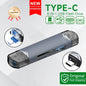 6-in-1 USB 3.0 & Type-C Card Reader OTG – Multi-function SD/TF/Micro SD Card Adapter with USB 3.0 Port, High Speed Data Transfer