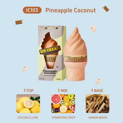 Hign-end Ice Cream Sweet Women Perfume Lasting Fresh Vitality Floral Fruity Fragrance Eau De Toilette Charming Fragrance Spray