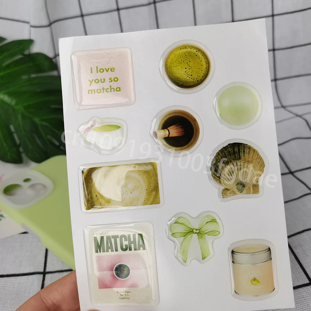 personal phone case dome epoxy sticker silicon resin ipad label popular decorative crystal gel logo jelly cute DlY glass shapes
