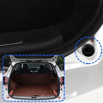 10/20 Pcs Car Door Pads Shock-Absorbing and Silent Mat Anti-collision Silicone Door Protector Stickers Buffer Gasket Accessory
