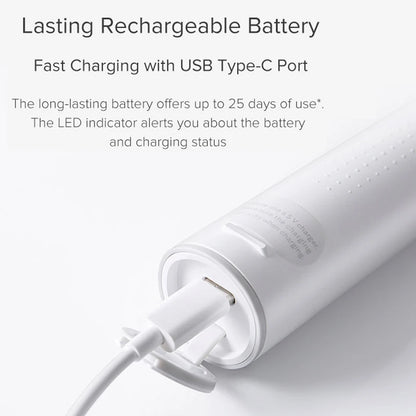 MIJIA T300 Electric Toothbrush  IPX7 Waterproof Smart Sonic Brush Ultrasonic Whitening Teeth Tooth Brush For Toothbrushes