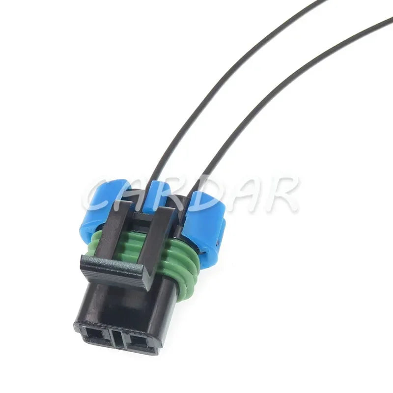 1 Set 2 Pin 15300027 15300002 Weather Pack Waterproof Auto Fan Socket AC Assembly Automotive Wiring Connector