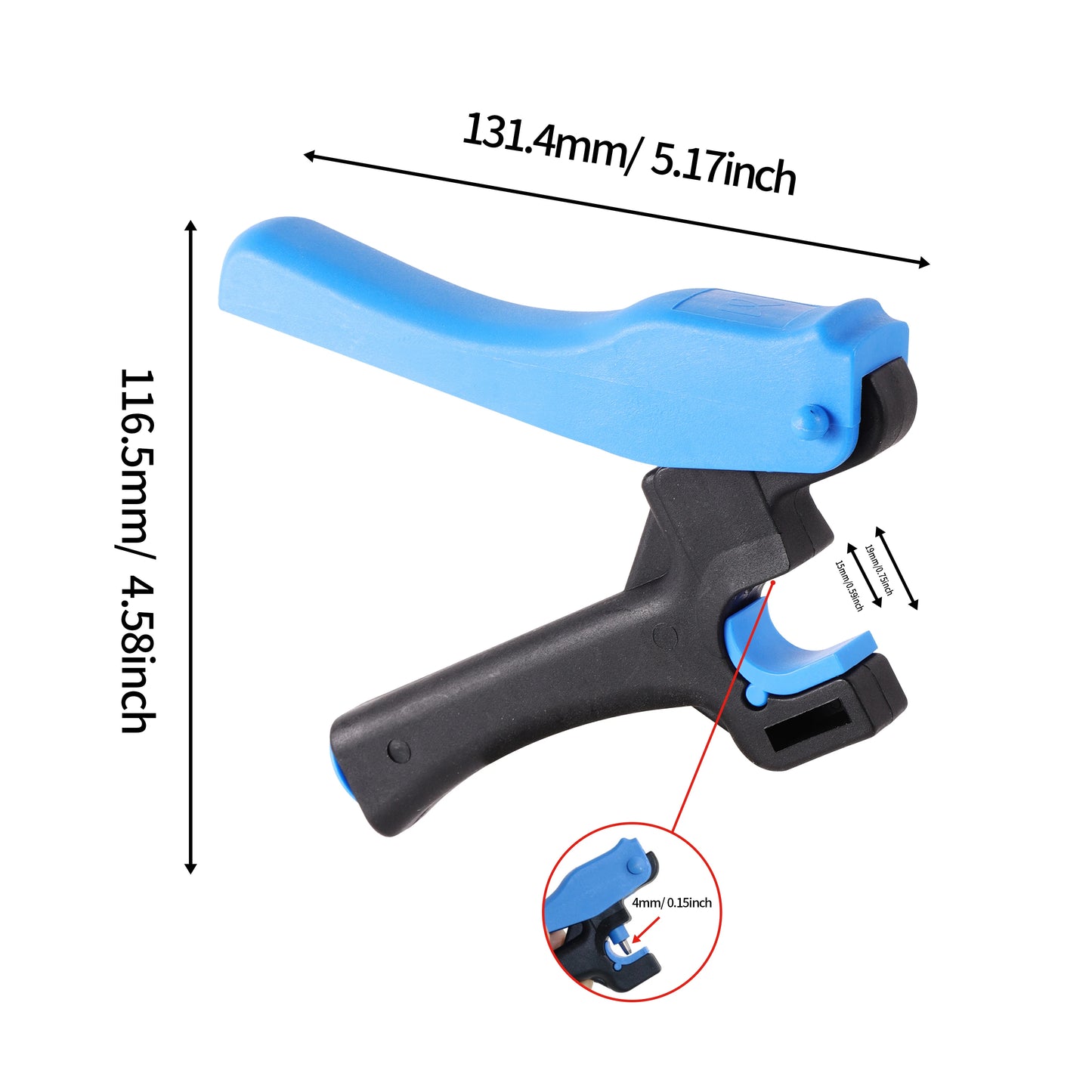 2Pcs Garden Grip Hole Puncher Irrigation Hose Punch For Dripper Inserting 16/20/25Mm PE Pipe Opening Hole Garden Drip Hand Tools