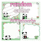 200sheets Panda Memo Pads Cute Animal Note Pads No Adhesive for Students Aesthetic Office School Supplies Bulk Notebook Labels