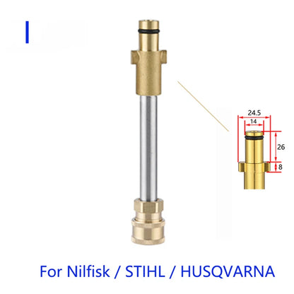 ROUE High Pressure Washer Car Washer Extension Lance Nozzle 1/4" Quick Connector  for Parkside Karcher Stihl Nilfisk Bosch