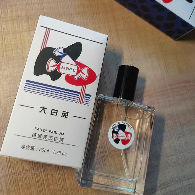 White Rabbit Gourmet Perfume Caramel Milk Coconut Lasting Fragrance Fresh Daily Charm Neutral Sweet Milk Sugar Eau De Toilette