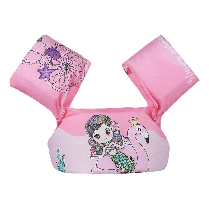 2-6Y Kids Swim Vest Baby Arm Float Circle Swim Trainer Child Swimming Vest Children Swimsuit Swimming Pool Accessories