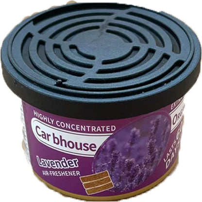 Car Air Fresheners: Lemon Scent | Organic Cans | Odor Eliminator Essential | Long-Lasting | Strong Fragrance | For Home Closet