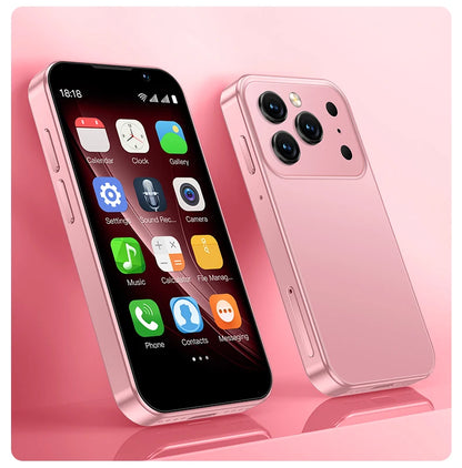 SERVO 17SE mini Smartphone Android Dual SIM 3G Network 2GB RAM 16GB ROM 3.0-inch Tiny Screen‌ Phones Face Unlock GPS WiFi Camera Small Pocket Cellphone